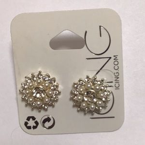Earrings from icing